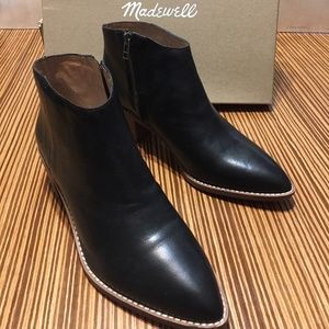 Madewell Justine boot, true black 7 1/2